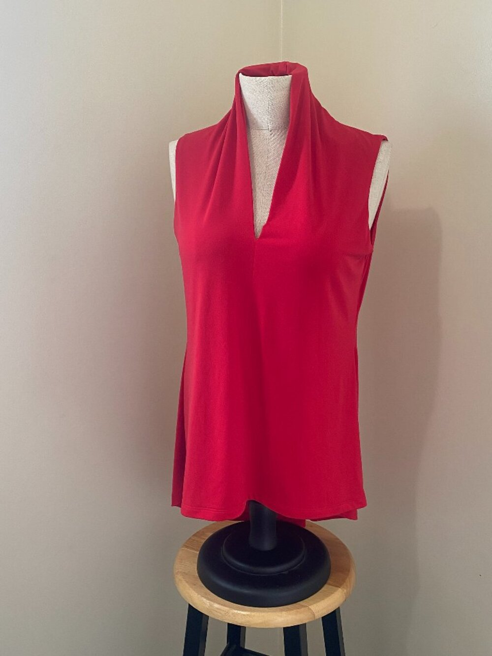Red "Philosophy" by Republic Clothing Sleeveless blouse. New with tags. Large